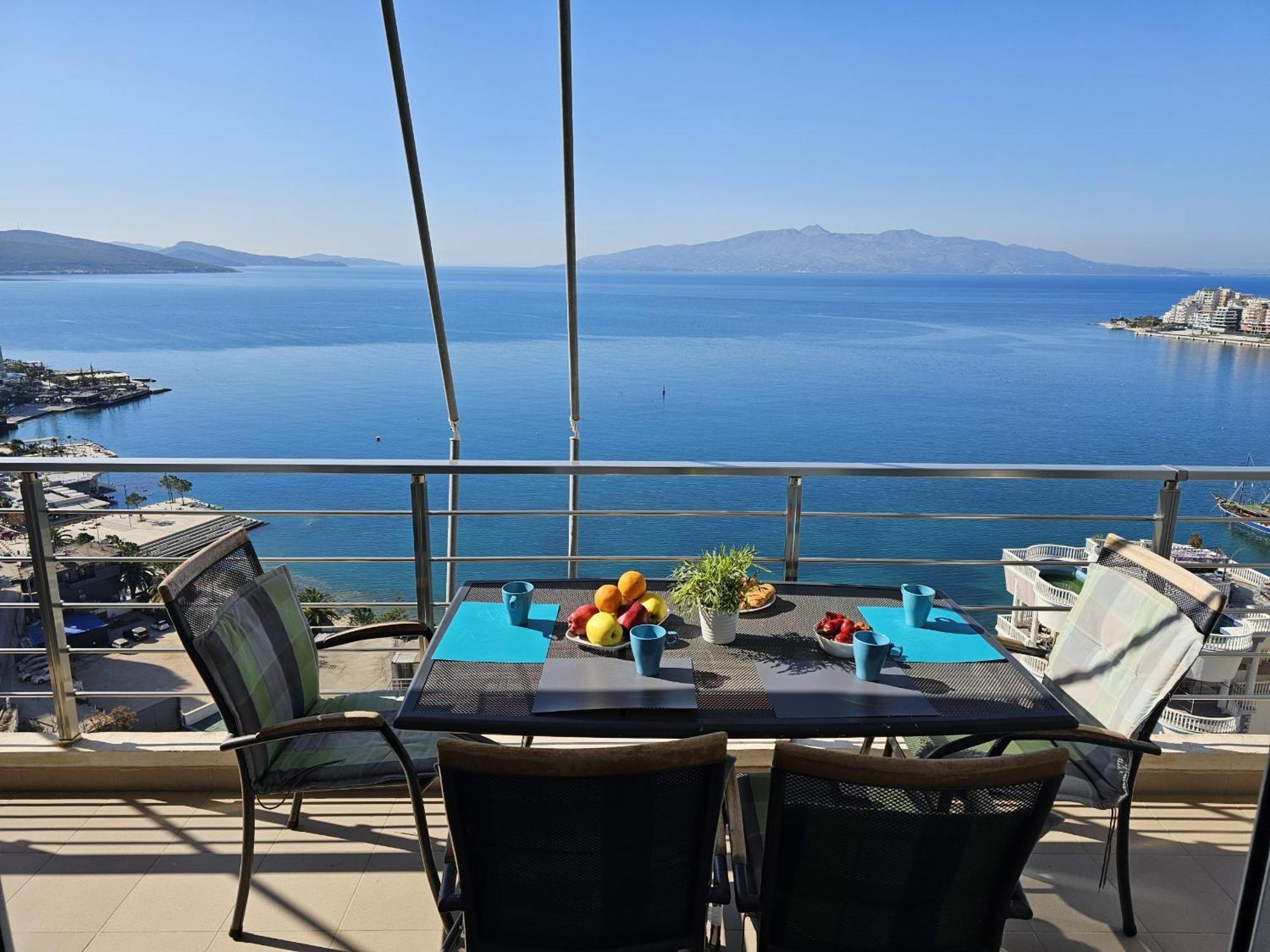 Wonderful View Apartments Sarandë Exterior foto
