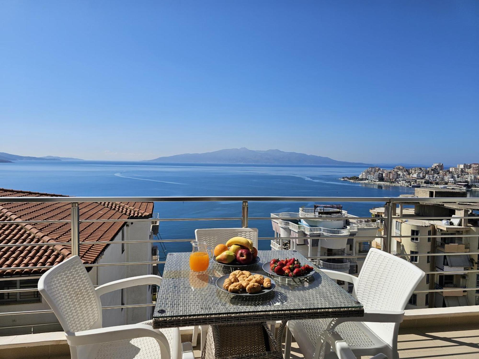 Wonderful View Apartments Sarandë Exterior foto