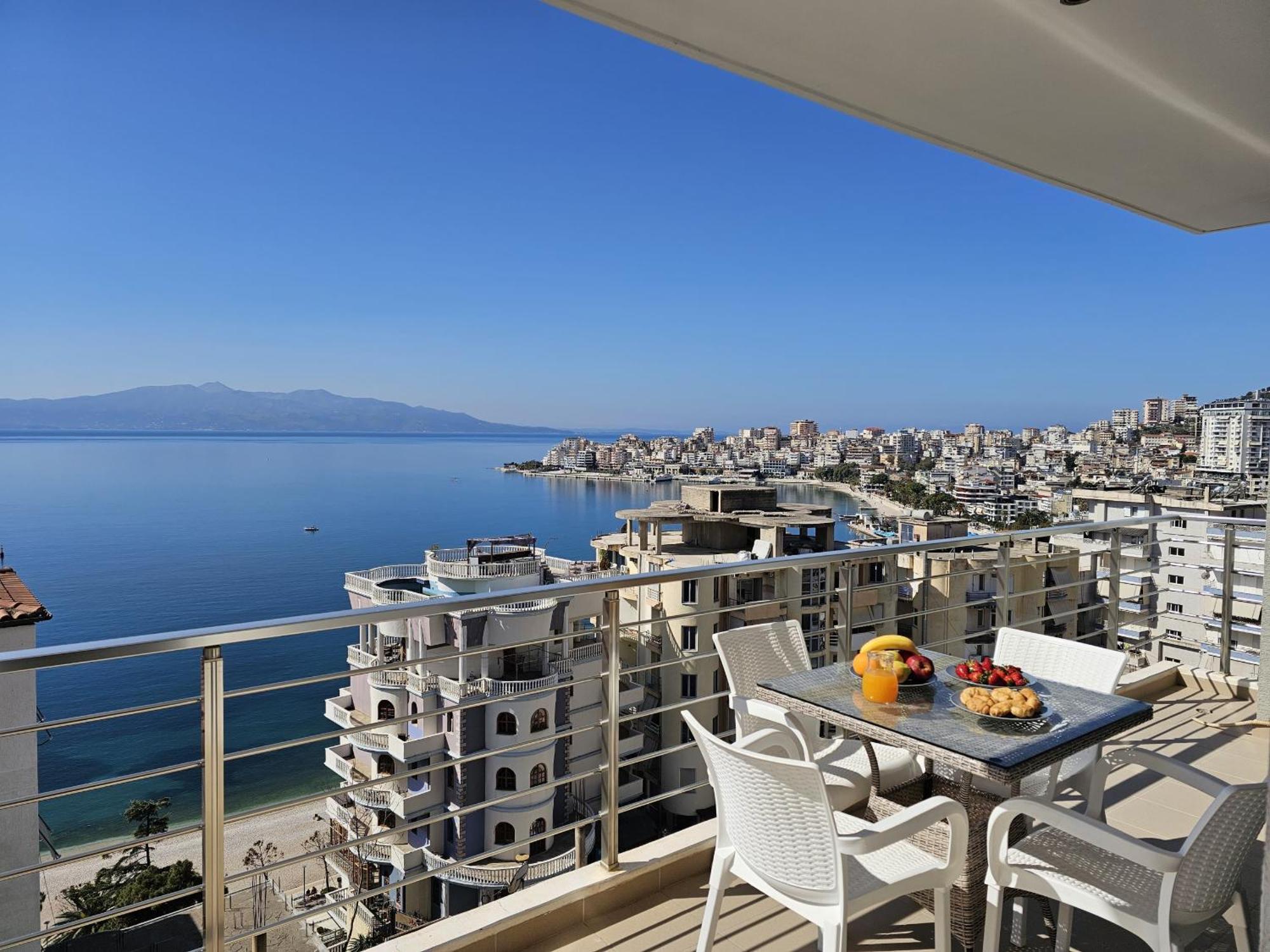 Wonderful View Apartments Sarandë Exterior foto
